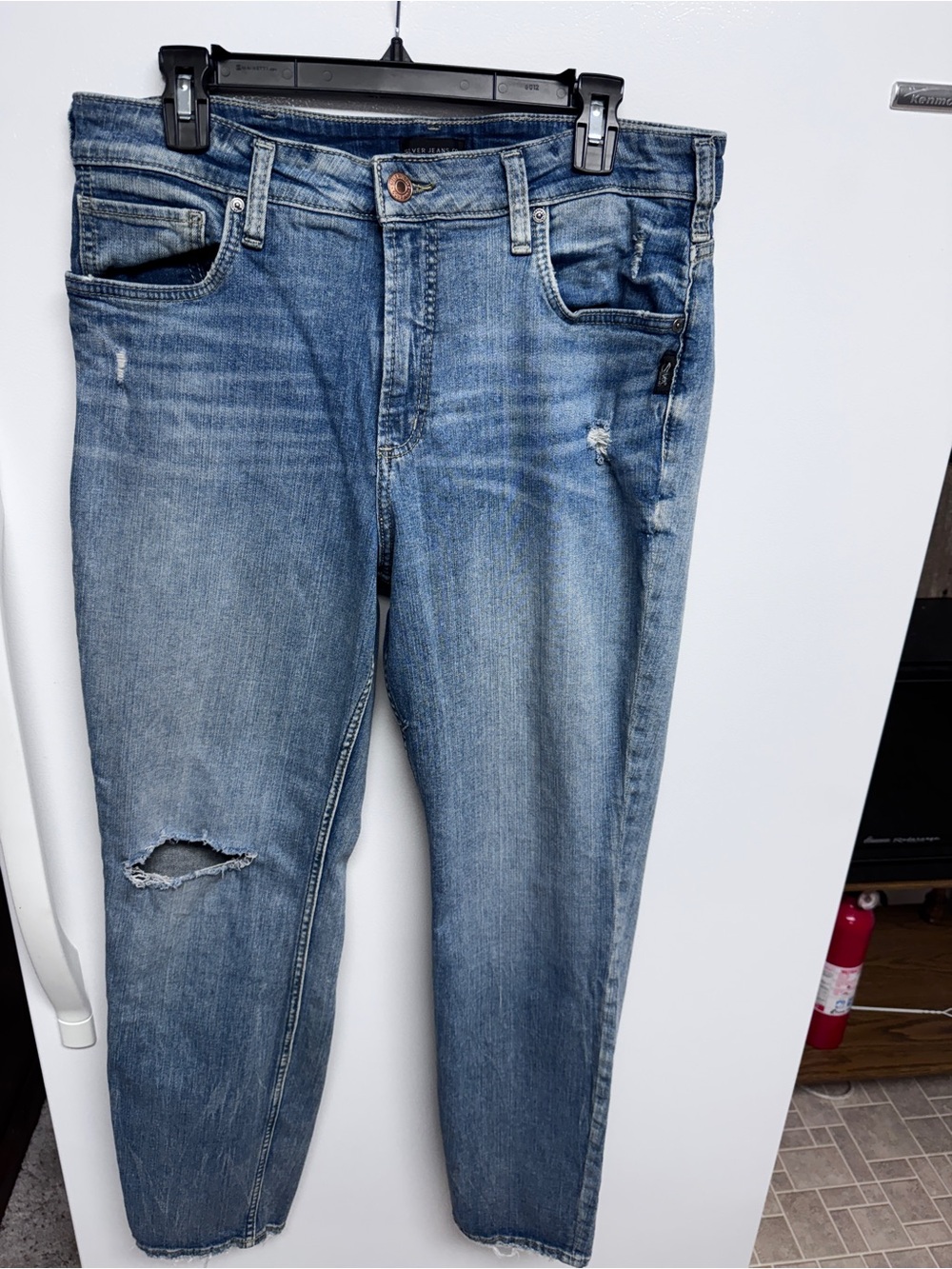 Silver Jeans Avery Straight Light Blue/Indigo Jeans